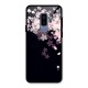 Cherry Flowers Pink Glass Back Case for Galaxy S9 Plus