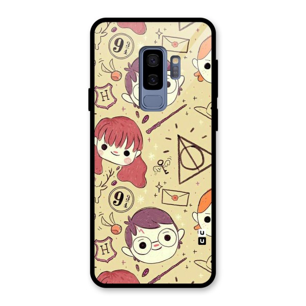Nerds Glass Back Case for Galaxy S9 Plus