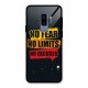 No Fear No Limits Glass Back Case for Galaxy S9 Plus
