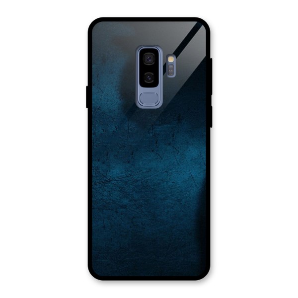 Royal Blue Glass Back Case for Galaxy S9 Plus