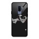 Spaceman Flying Glass Back Case for Galaxy S9 Plus