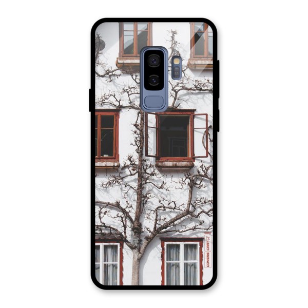 Tree House Glass Back Case for Galaxy S9 Plus