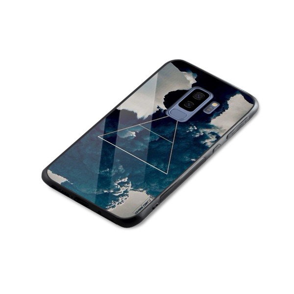 Blue Hue Smoke Glass Back Case for Galaxy S9 Plus