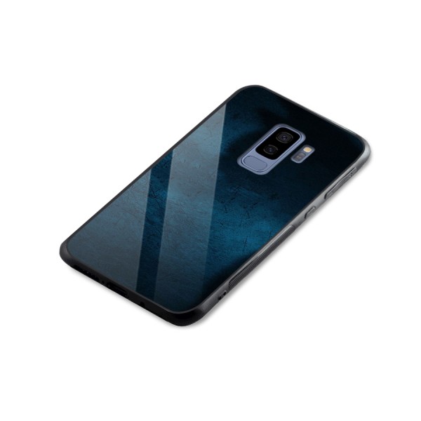 Royal Blue Glass Back Case for Galaxy S9 Plus