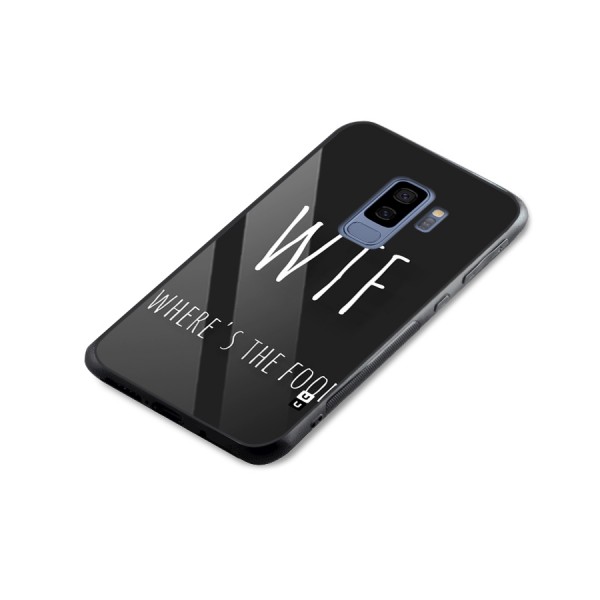 Where The Food Glass Back Case for Galaxy S9 Plus