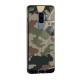 Army Uniform Glass Back Case for Galaxy S9 Plus