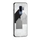 Marble Poster Glass Back Case for Galaxy S9 Plus