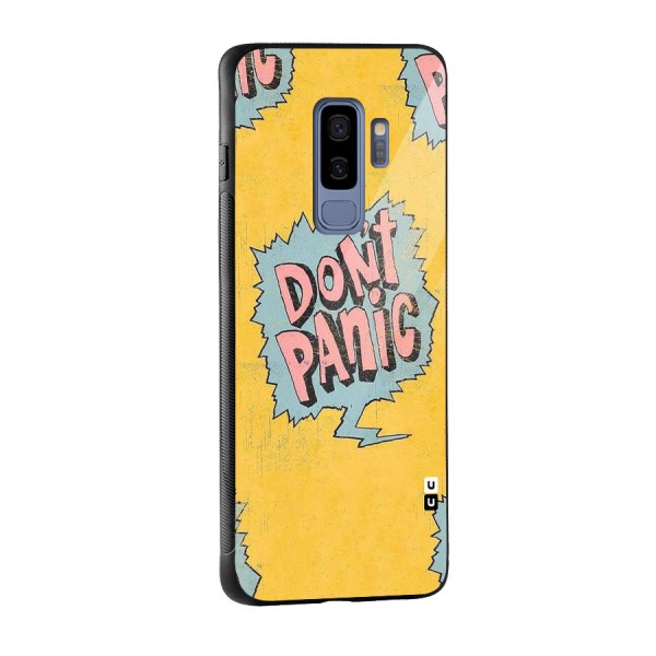No Panic Glass Back Case for Galaxy S9 Plus