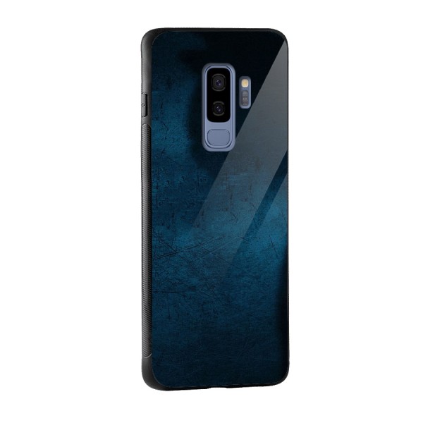 Royal Blue Glass Back Case for Galaxy S9 Plus