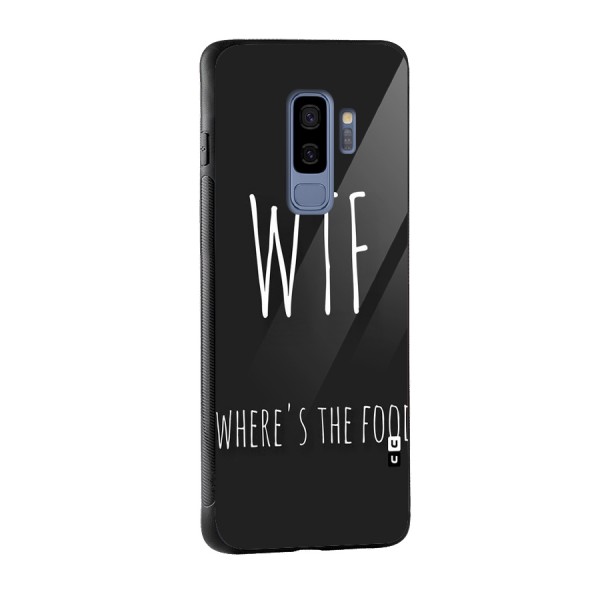Where The Food Glass Back Case for Galaxy S9 Plus