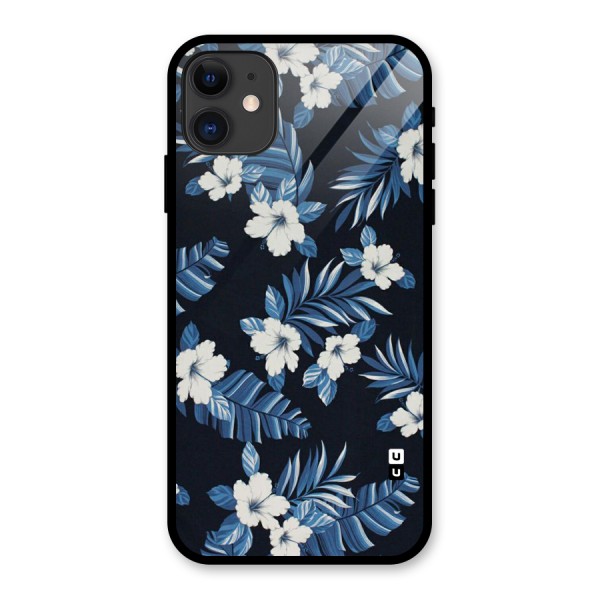 Aesthicity Floral Glass Back Case for iPhone 11