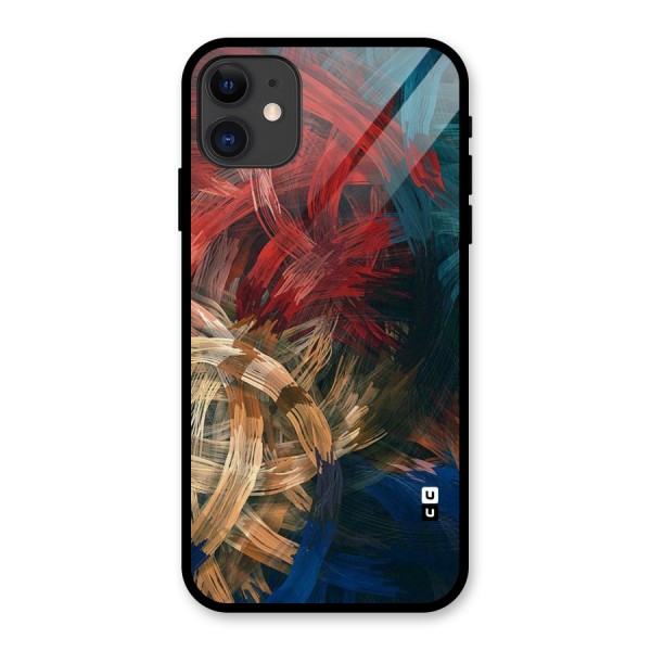 Artsy Colors Glass Back Case for iPhone 11