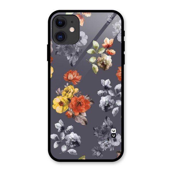 Beauty Art Bloom Glass Back Case for iPhone 11
