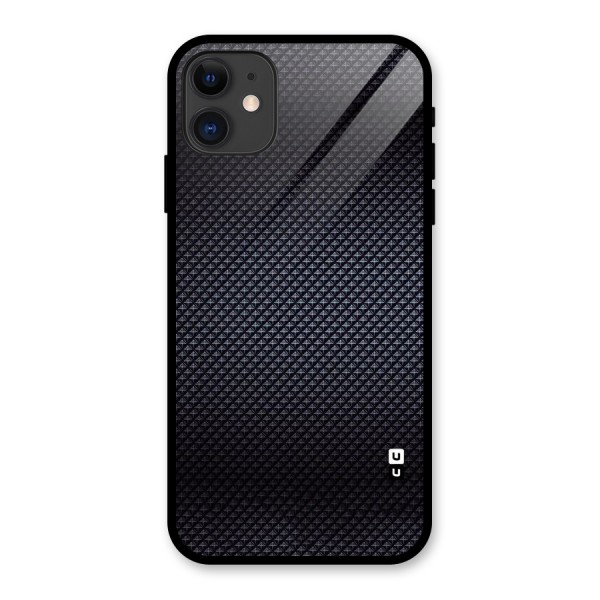 Black Diamond Glass Back Case for iPhone 11