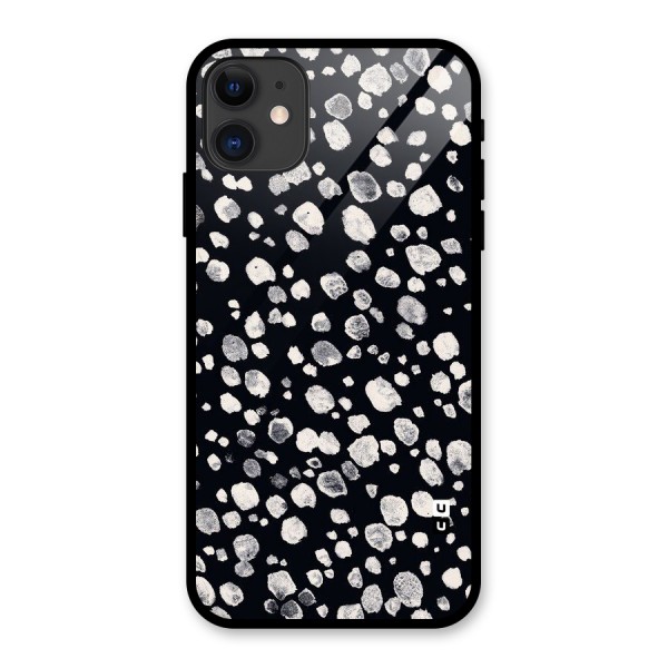 Classic Rocks Pattern Glass Back Case for iPhone 11