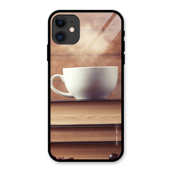 Coffee And Bookworm Glass Back Case for iPhone 11