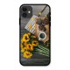 Coffee and Flowers Glass Back Case for iPhone 11