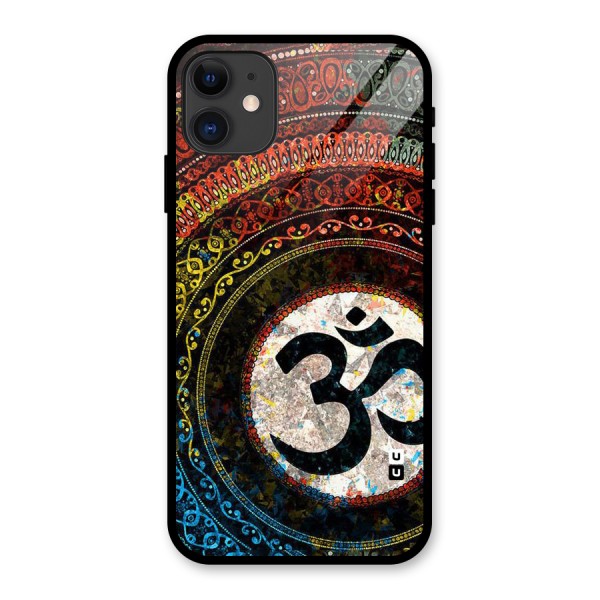 Culture Om Design Glass Back Case for iPhone 11