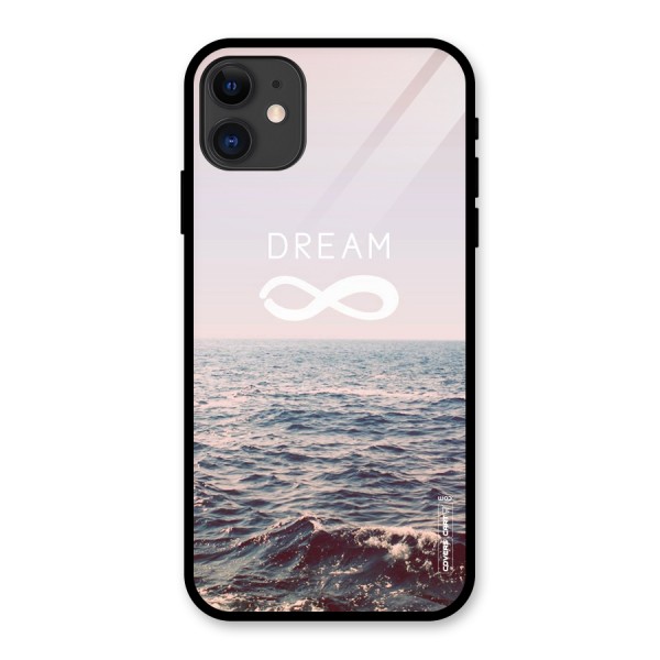 Dream Infinity Glass Back Case for iPhone 11