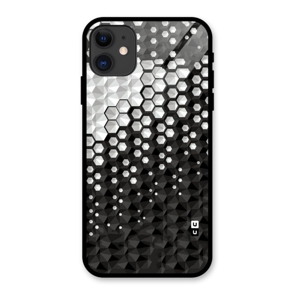 Elite Hexagonal Glass Back Case for iPhone 11