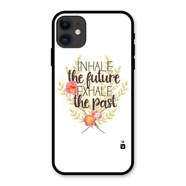 Inhale Future Glass Back Case for iPhone 11