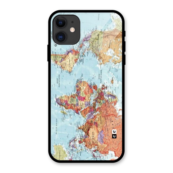 Lets Travel The World Glass Back Case for iPhone 11