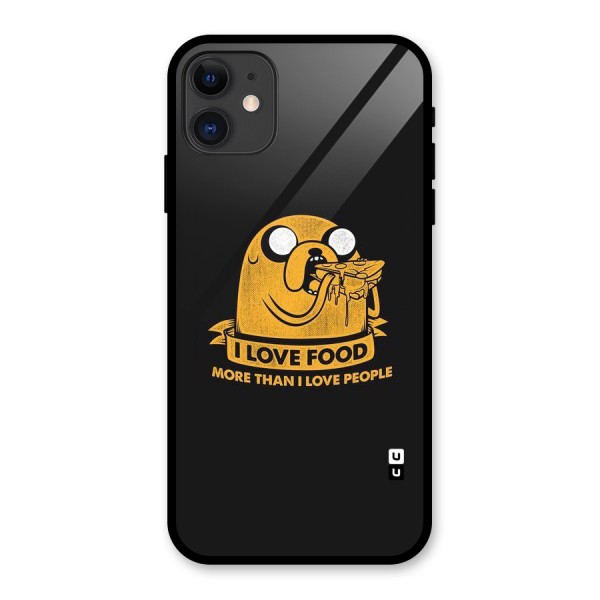Love Food Glass Back Case for iPhone 11