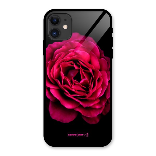 Magical Rose Glass Back Case for iPhone 11