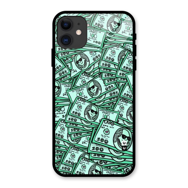 Money Swag Glass Back Case for iPhone 11