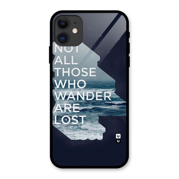 Not Lost Glass Back Case for iPhone 11