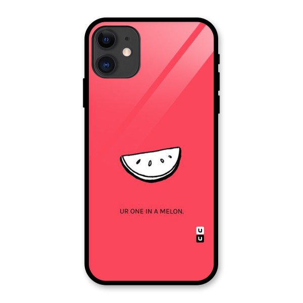 One In Melon Glass Back Case for iPhone 11