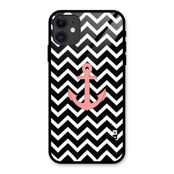 Pink Sailor Glass Back Case for iPhone 11