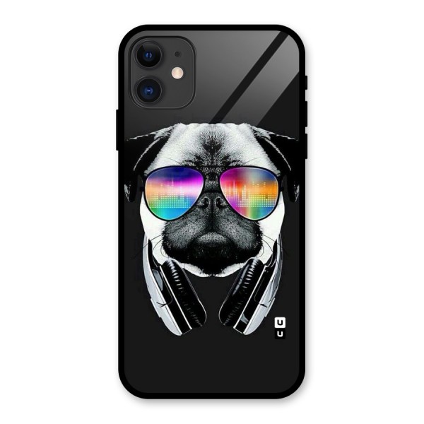Rainbow Dog Swag Glass Back Case for iPhone 11