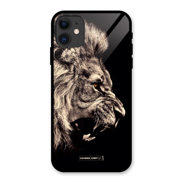 Roaring Lion Glass Back Case for iPhone 11