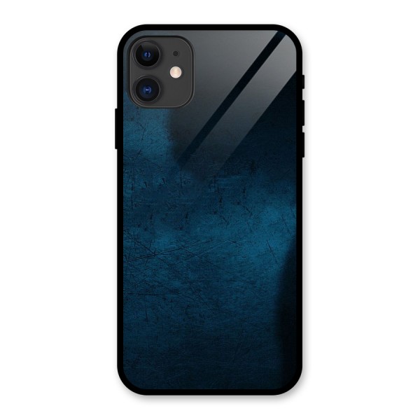 Royal Blue Glass Back Case for iPhone 11