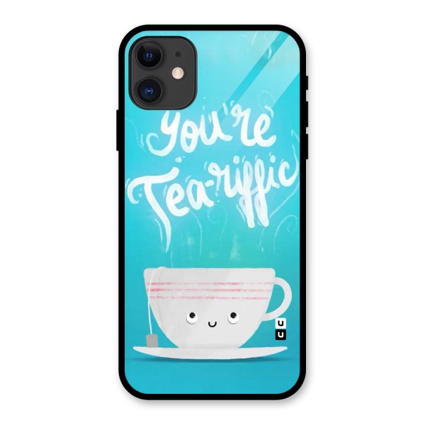 Tea-rific Glass Back Case for iPhone 11