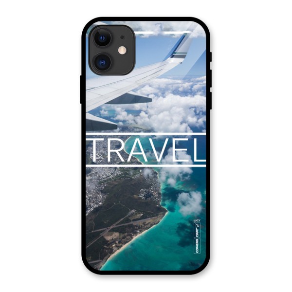 Travel Glass Back Case for iPhone 11
