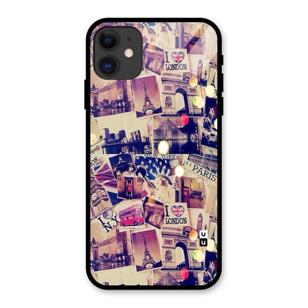 Travel Pictures Glass Back Case for iPhone 11