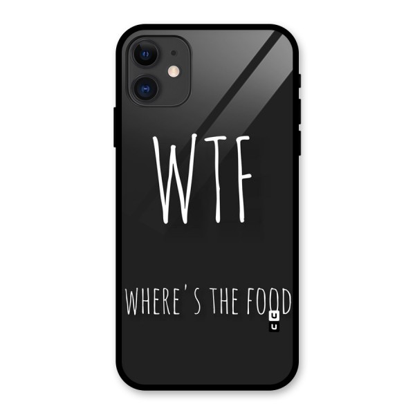 Where The Food Glass Back Case for iPhone 11