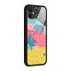 Abstract Grass Hues Glass Back Case for iPhone 11
