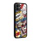 Bam Pattern Glass Back Case for iPhone 11