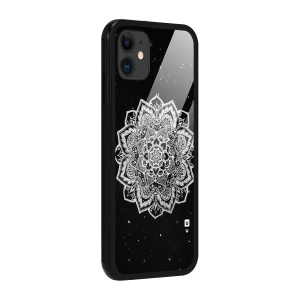 Beautiful Mandala Design Glass Back Case for iPhone 11