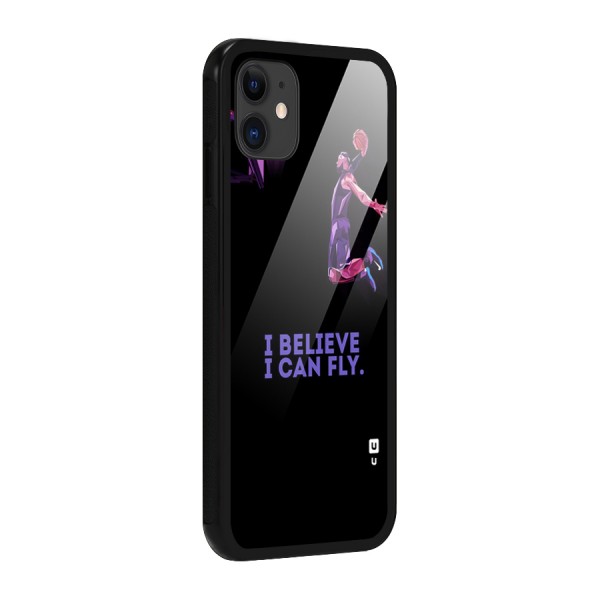 Believe And Fly Glass Back Case for iPhone 11