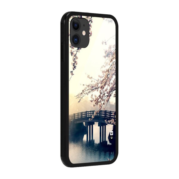 Bridge Blossom Glass Back Case for iPhone 11