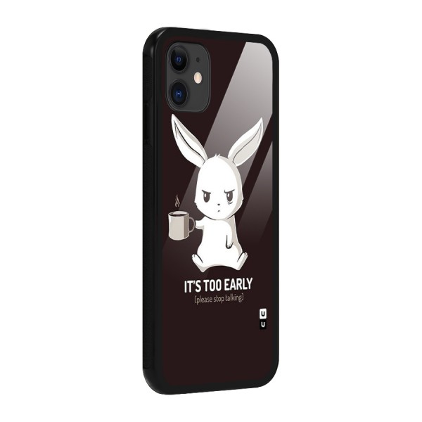 Bunny Early Glass Back Case for iPhone 11