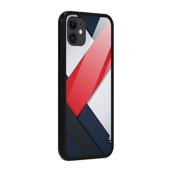 Classic Bold Glass Back Case for iPhone 11