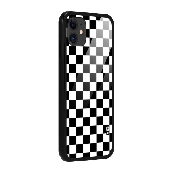 Classic Check Glass Back Case for iPhone 11