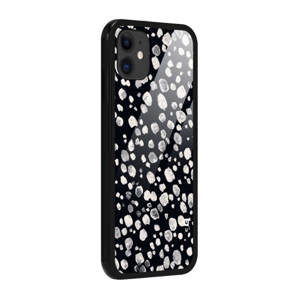 Classic Rocks Pattern Glass Back Case for iPhone 11