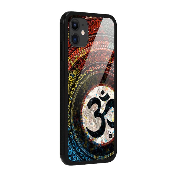 Culture Om Design Glass Back Case for iPhone 11