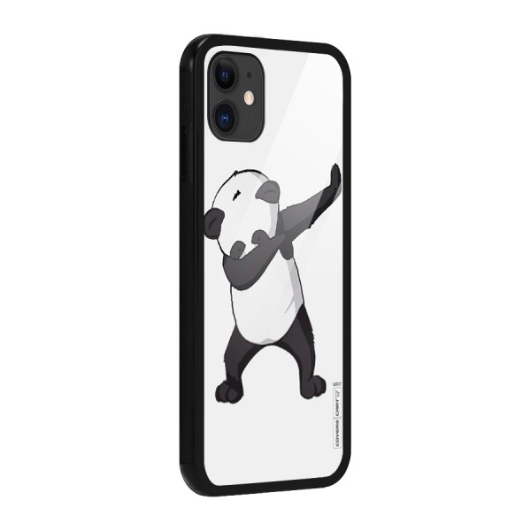 Dab Panda Shoot Glass Back Case for iPhone 11